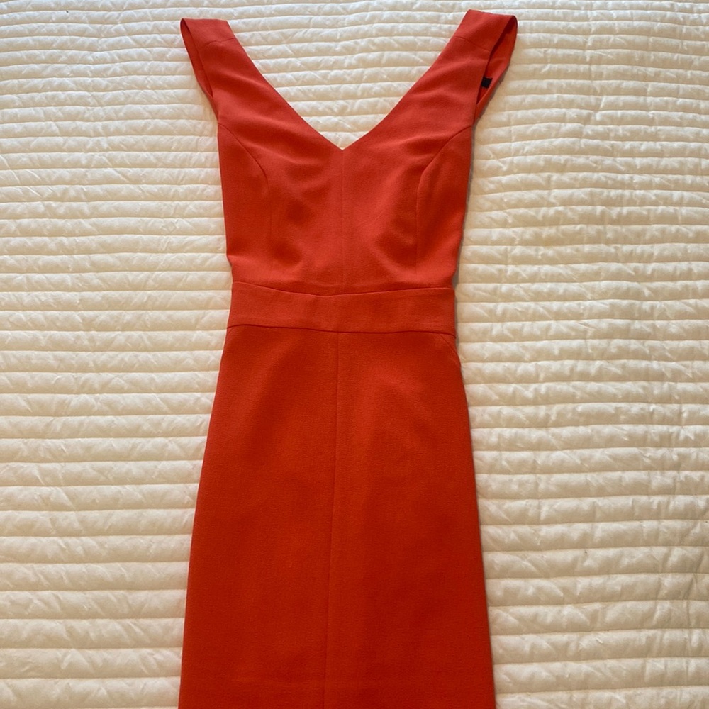 Banana Republic Size 4 Orange Dress